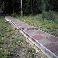 Тротуарная плитка Паутинка 350x350x50  серый